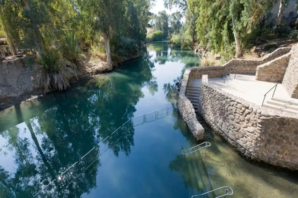 the Baptism Site of Jesus golden triangle road